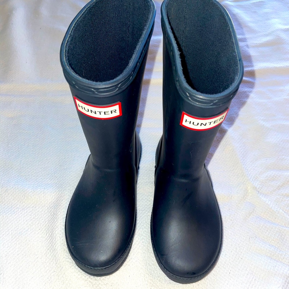 Worn once! Toddler Hunter boots